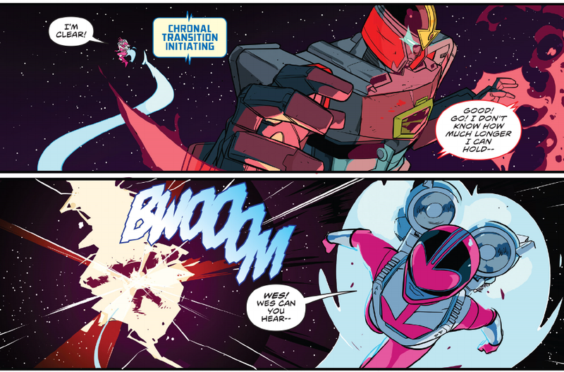 ... Bye, most of the Time Force Rangers!
